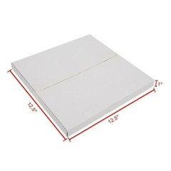 100 LP 12.5×12.5 Premium Record Mailers Book Box 0.5/1″ Depth Shipping Mailer