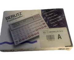 Berlitz EuroTraveller Interpreter PH510 Selectronics 1990 Needs batteries