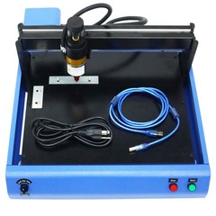 Electric Metal Marking Machine 110V 400W Dot Peen 7.87×11.81in Engraving Machine