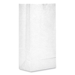 General GW10500 6.31 x 4.19 x 13.38 #10 Grocery Paper Bags, White (500/Bndl) New