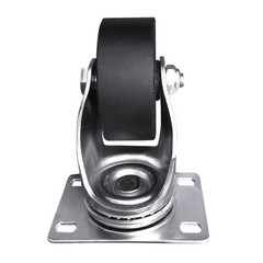 4PCS Heavy Duty Caster 3″ Cast Iron Swivel Wheels Plate Caster 1760Lb Capacity