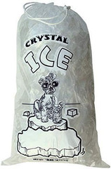 10 Lb Ice Bags with Drawstring 11 in X 19 in X 1.4 Mil Pack of 500 Heavy Duty Co