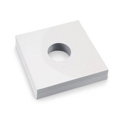 100 – Pack White Paper Vinyl 45 RPM Record Inner Sleeves 7-Inch LP Album