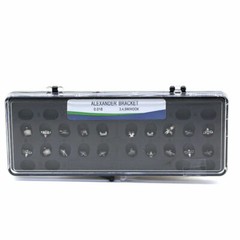 10×Dental Orthodontic Alexander Brackets With 345 Hooks 018&022 20pcs/pack