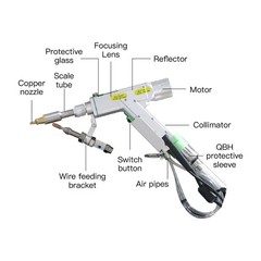 Raytools BW101-GS 3000W Laser Welding Head Laser Welding/Cleaning/Cutting Gun
