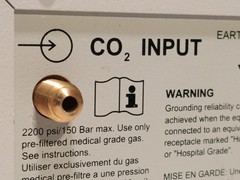 US Endoscopy 710300 Compact 2 Endoscopic Insufflator CO2 System as shown