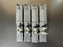 Square D HOM115PCAFI 15A Combination AFCI Circuit Breaker Lot of 4, 1-Pole, 120V