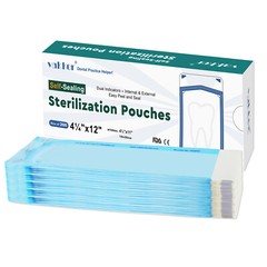 Self Sealing Sterilization Pouches Autoclave Pouch, Disposable Sterilizer Bags