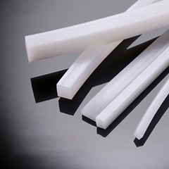 Solid Square Silicone Rubber Strip Sealing Gasket High Temp 4x4mm~30x30mm