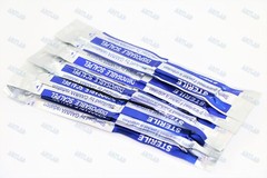 10 PCS STERILE DISPOSABLE SCALPELS #15 SINGLE USE – DENTAL,SURGICAL,DERMAPLANING