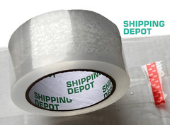 12 Rolls of Shipping Depot Carton Box Sealing Clear Packing Tape 2″ x 110 Yds