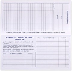 Check Registers, For Personal Checkbook, Easy to Read Checkbook Register 24-Pcs