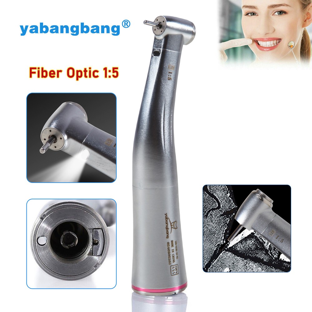 Dental 1:5 Increasing Contra Angle Handpiece /Low Speed Straight/Air Motor st