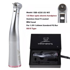 Dental Electric Highspeed Handpiece 1:5 Fiber Optic Contra Angle E-Type