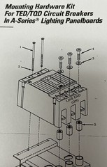 General Electric ASPTED3P Mounting Hardware Kit