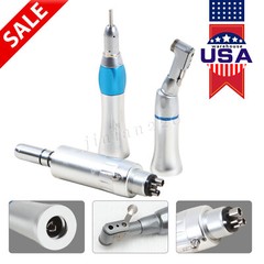 Dental Low Slow Speed Handpiece Contra Angle Straight Air Motor E-type 2/4 Holes