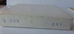 NOS Box of 100 pcs No 399 Subminiature Incandescent Lamp Bulbs 28V Screw Base
