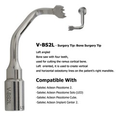 Dental Ultrasonic Satelec Piezo Scaler Tips ACTEON Piezotome Cube Surgery Tips