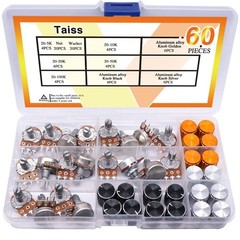 Professional 80PCS Potentiometer Set – 5 Types, Ideal for DIY Audio Applications