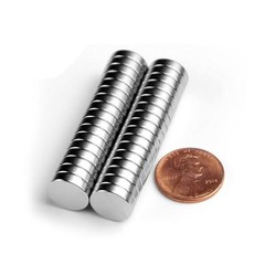 20-100X Round Rare Earth Magnet Neodymium Small Strong Magnets Disc Refrigerator
