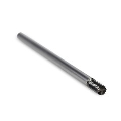 BHA Long Tungsten Carbide Burr Rotary File, Double Cut – 6 inch x 1/4 inch Shank