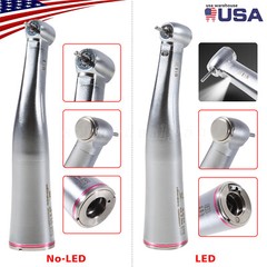 Dental 1:5 Fiber Optic LED Contra Angle High Speed Handpiece 1:5 Increasing ns