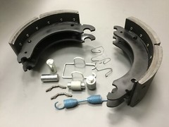 K71-868-00/040-449-00 Trailer Brake Shoe Set & hardware kit 10-16k 12-1/4×5-1/2