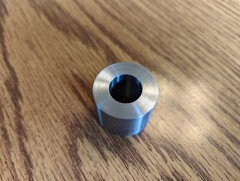 5/8 ID x 1-1/4 OD x 1″ TALL STEEL STANDOFF BUSHING SPACER