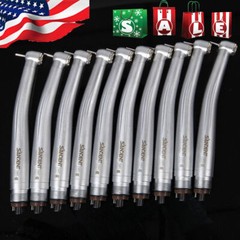 10 SANDENT NSK Style Dental High Speed Handpiece Push Button Standard Head 4H ST