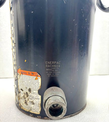 Enerpac RACH604 65.6 ton Capacity 3.94 in Stroke Aluminum Hollow Plunger Used