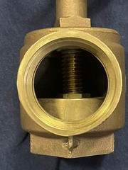Brass Angle Hose Valve 2-1/2” FNPT x 2-1/2” FNPT, 300 psi *MADE IN USA*