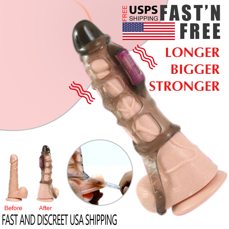 Extra-Large-Penis-Extender-Sleeve-Extension-Male-Girth-Enhancer-Enlarger-LeBrawn