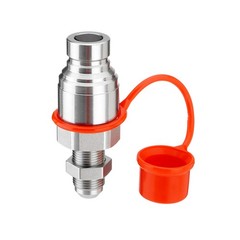 1/2″ Flat Face Skid Steer Hydraulic Quick Connect Coupler Set 1/2″ (#8) JIC Bulk