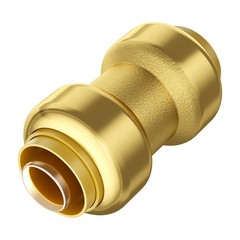 Pipe Fittings 25PCS 1/2″ (Straight, Elbows, Tees) Push-Fit Brass fittings