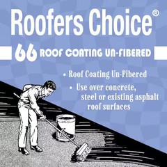 66 Unfibered Black Roof Coating 4.75 gal.