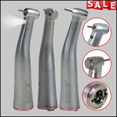 Dental 1:5 Increasing Handpiece Contra Angle LED Fit KAVO NSK Electric Motor CE