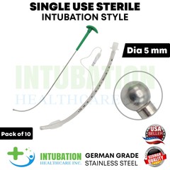 Single Use Sterile Intubation Stylet Rigid Stylets Anesthesia Instruments 10 Pcs