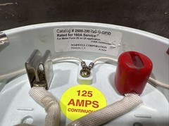 Nos Surplus Marwell Base Adapter- 2500-3W-125-N- GRID rated for 160A Service