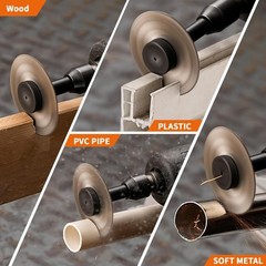 2 Inch Cut Off Wheel with Mandrel 100T Steel Disc for Wood Plastic Metal
