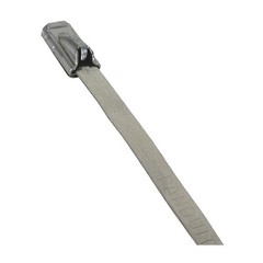 PANDUIT MLT2H-LP316 Cable Tie,7.9 in,Silver,PK50 2CMT1