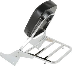 Backrest Detachable Sissy Bar W/Luggage Rack Backrest for Honda Shadow SABRE