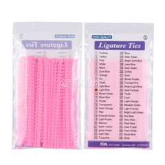 1000pcs Dental Orthodontic Ligature Ties Elastic Rubber Bands For Brackets Brace