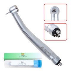 NSK Style Dental (E-generator LED) High/Low Speed Contra Angle Handpiece 4-Hole