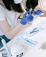 Sterilization Pouches Autoclave Dental Medical Self Seal Pouch Bag 200PCS