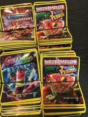 500pc Mixed 3.5g Mylar Bags 5×4 Inch 5 Different Premade Designs
