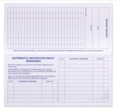 24 PCS Check Registers for Personal Checkbook Easy to Read Transaction Ledgers