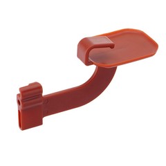 10 pcs Dental Sensor Holder Autoclavable Digital Bitewing Sensor Holder Red US