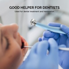 2 Color Dental LED Integrate E-generator High Speed Handpiece 3 Way Spray 4Holes