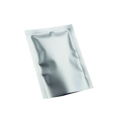 QQ Studio 100 Food-Safe Matte Silver SlickSeal™ Pouches for Food Snack Packaging