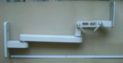 ICW Dental Medical Monitor Display Arm Folding Wall Mount 19″ Max 12″ Arm